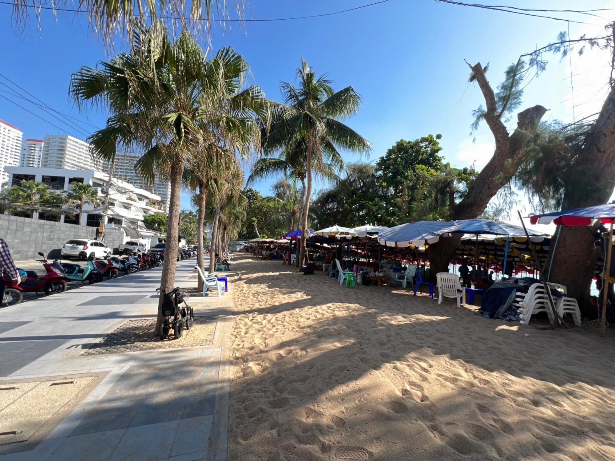 Pattaya Pool Villa39A 300 Mater To Beach Gate Exit Bagian luar foto