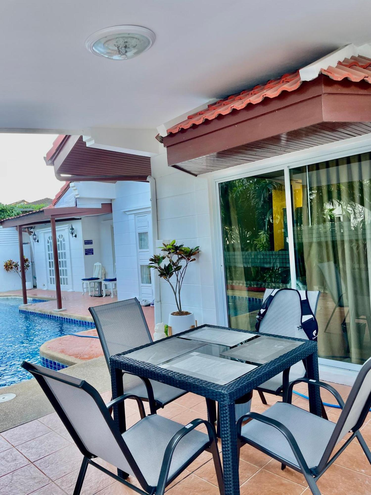 Pattaya Pool Villa39A 300 Mater To Beach Gate Exit Bagian luar foto
