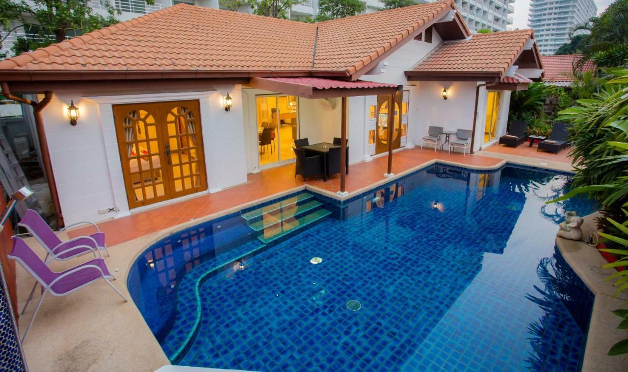 Pattaya Pool Villa39A 300 Mater To Beach Gate Exit Bagian luar foto